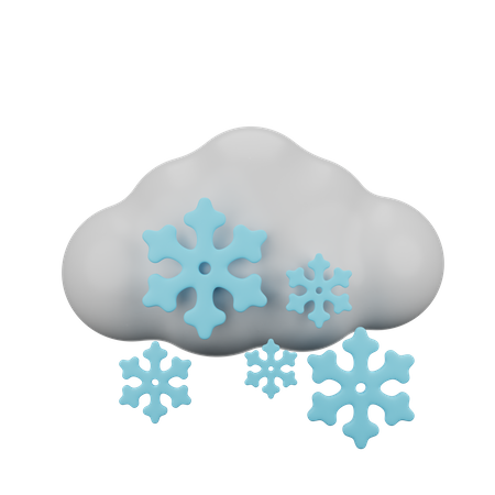 Snowfall  3D Icon