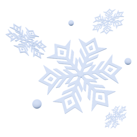 Snowfall  3D Icon