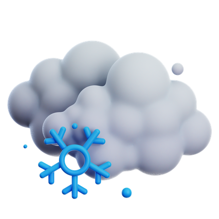 Snowfall  3D Icon