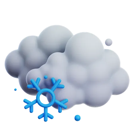 Snowfall  3D Icon