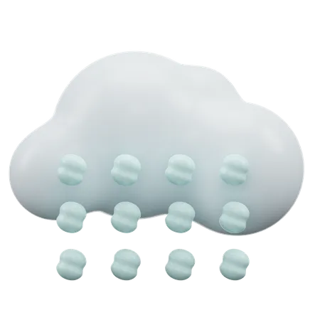 Snowfall  3D Icon