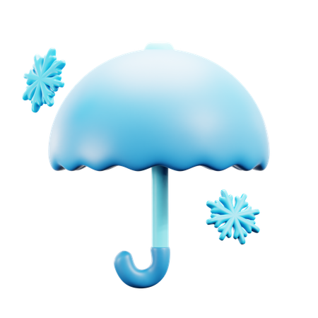 Snowfall  3D Icon