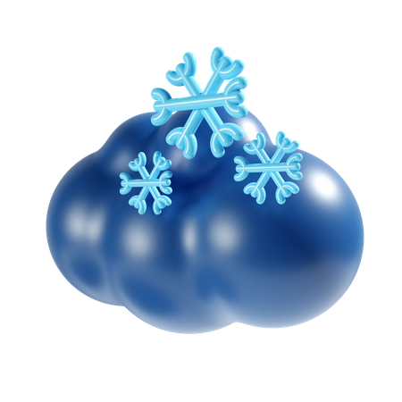 Snowfall  3D Icon