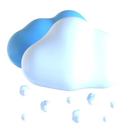 Snowfall  3D Icon