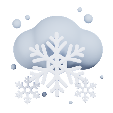 Snowfall 3D Icon