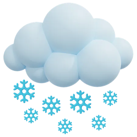 Snowfalls  3D Icon