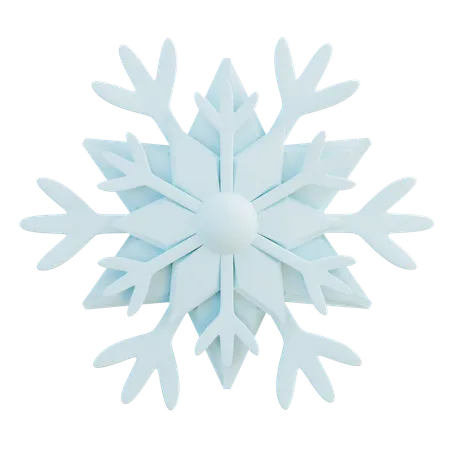 3 D Illustration Snowflake 3D Icon