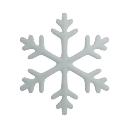 Snowflake 3 D Illustrations Christmas Icon 3D Icon
