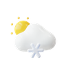 snowflake emoji 3d