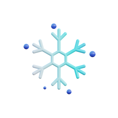 Snowflake  3D Icon