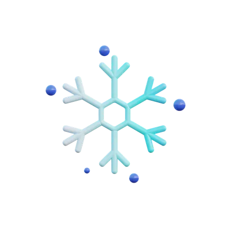 Snowflake  3D Icon