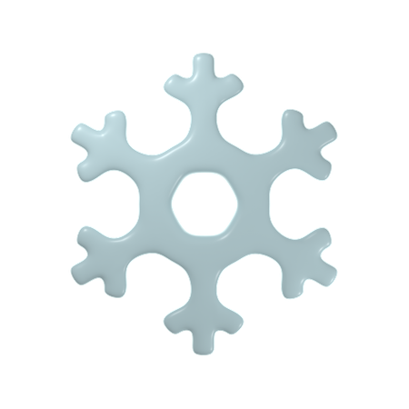 Snowflake  3D Icon