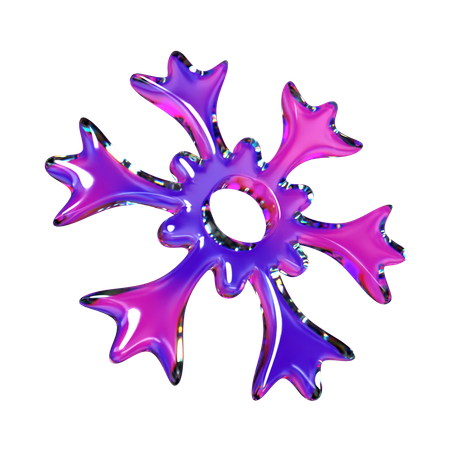 Snowflake  3D Icon