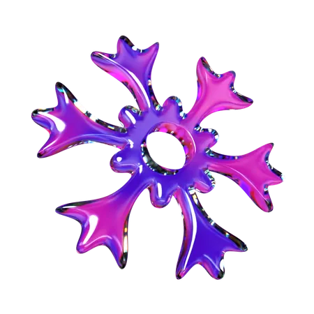 Snowflake  3D Icon