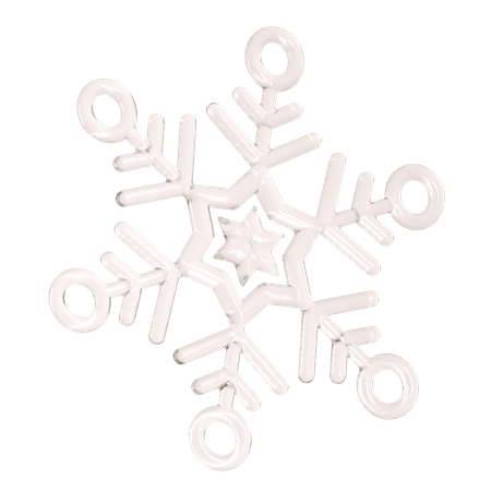 Snowflake  3D Icon