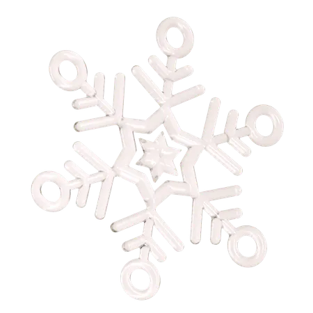 Snowflake  3D Icon