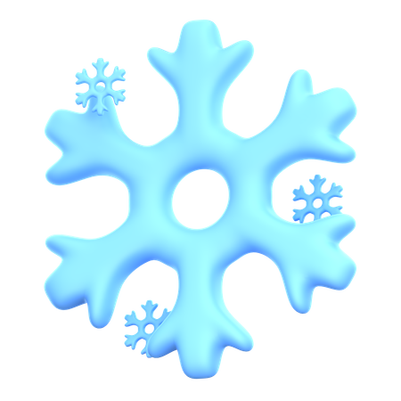 Snowflake  3D Icon