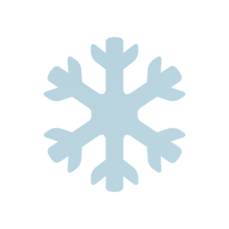 Snowflake  3D Icon