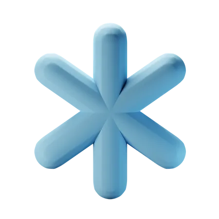 Snowflake  3D Icon