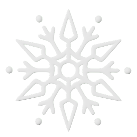 Snowflake  3D Icon