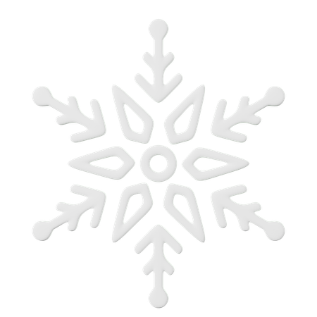 Snowflake  3D Icon