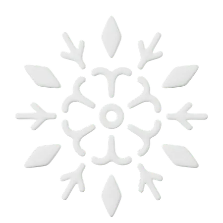 Snowflake  3D Icon