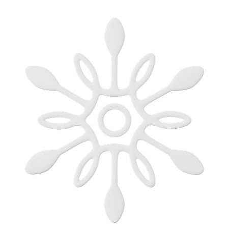 Snowflake  3D Icon