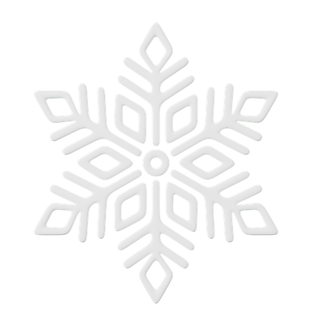 Snowflake  3D Icon