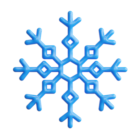 Snowflake  3D Icon