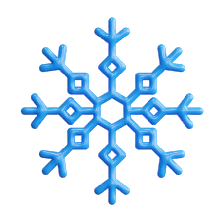 Snowflake  3D Icon