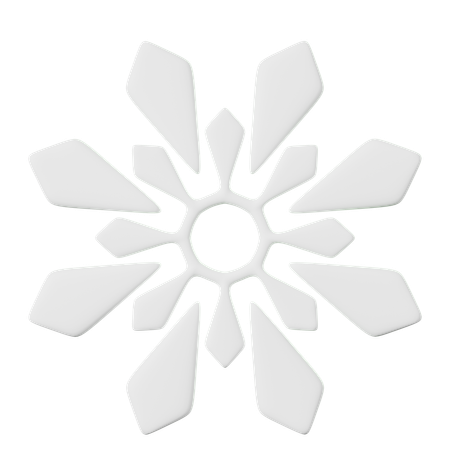 Snowflake  3D Icon