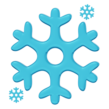 Snowflake  3D Icon