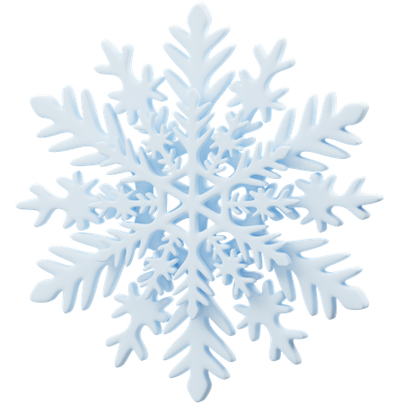 Snowflake  3D Icon