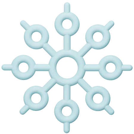 Snowflake  3D Icon