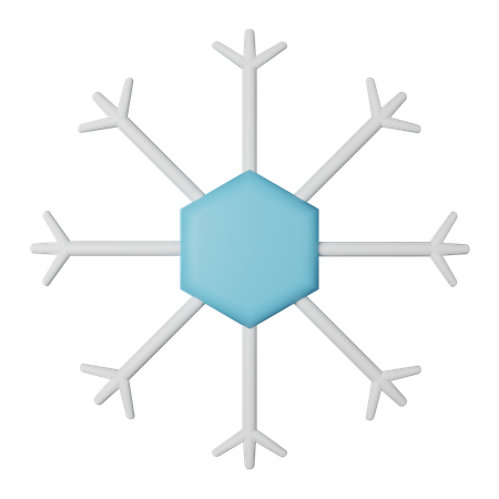 Snowflake  3D Icon