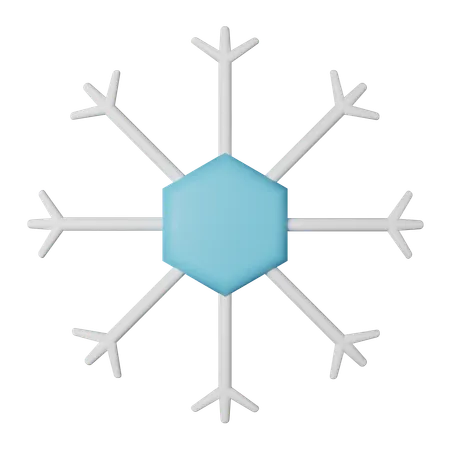 Snowflake  3D Icon