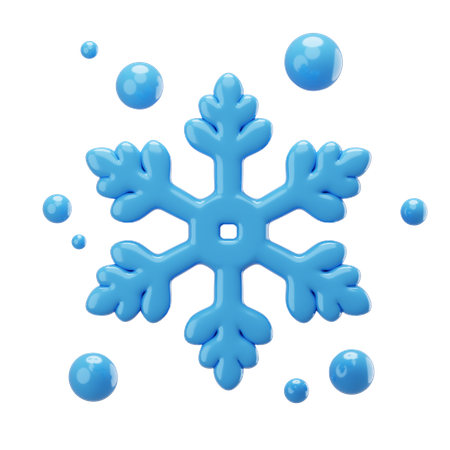 Snowflake  3D Icon