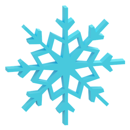 Snowflake  3D Icon