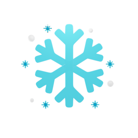 Snowflake  3D Icon