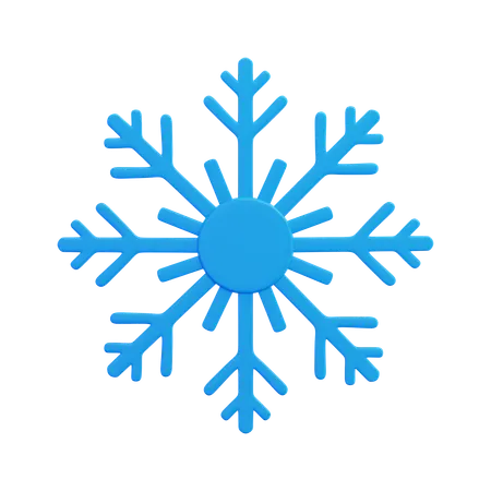 Snowflake  3D Icon