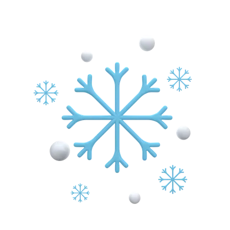 Snowflake  3D Icon