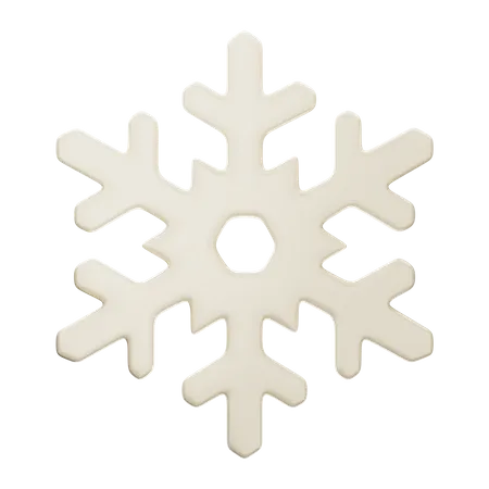 Snowflake  3D Icon