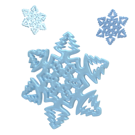 Snowflake  3D Icon