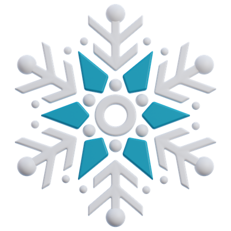 Snowflake  3D Icon