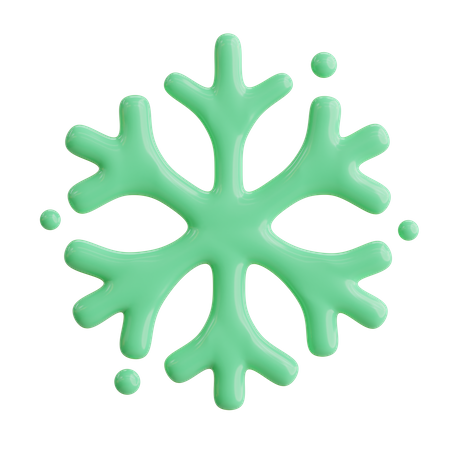 Snowflake  3D Icon