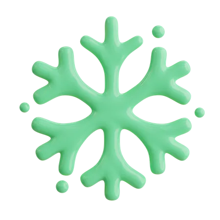 Snowflake  3D Icon