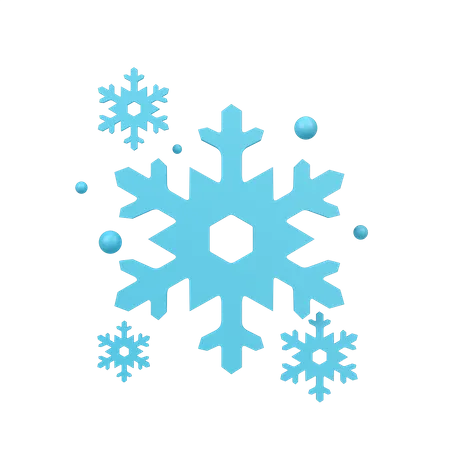 Snowflake  3D Icon