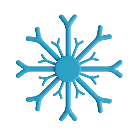 Snowflake  3D Icon