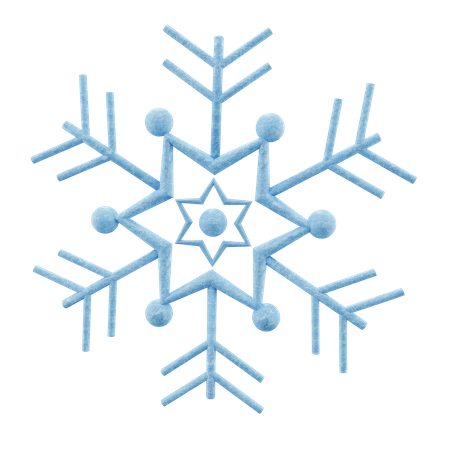 Snowflake  3D Icon