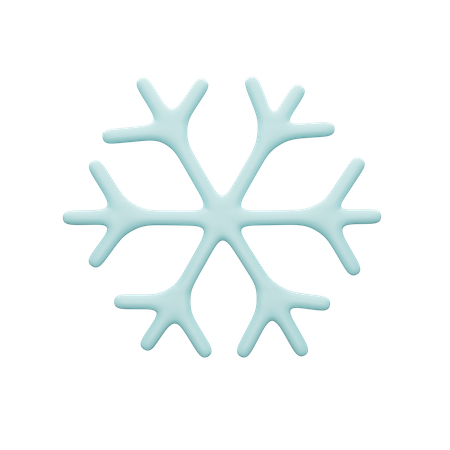 Snowflake 3D Illustration